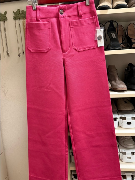 Anthropologie Pants - Anthropologie Collette Wide-Leg Pants in Bright Pink
